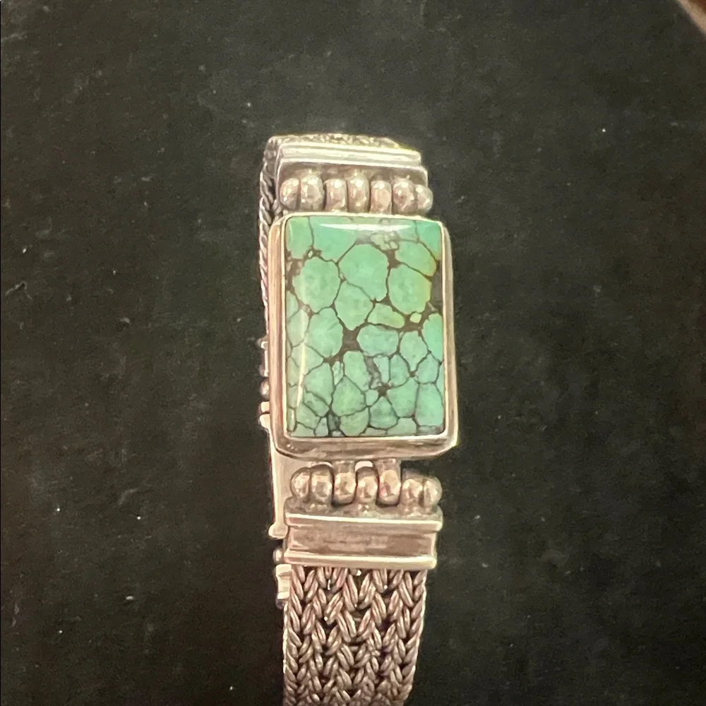 925 STERLING SILVER DESIGNER BRACELET VINTAGE - Picture 3 of 10